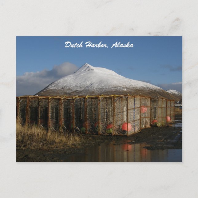 Carte Postale Ballyhoo Mountain Derrière Les Pots De Crabe (Devant)