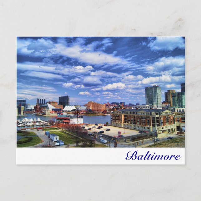 Carte Postale Baltimore (Devant)