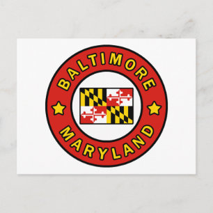 Carte Postale Baltimore Maryland