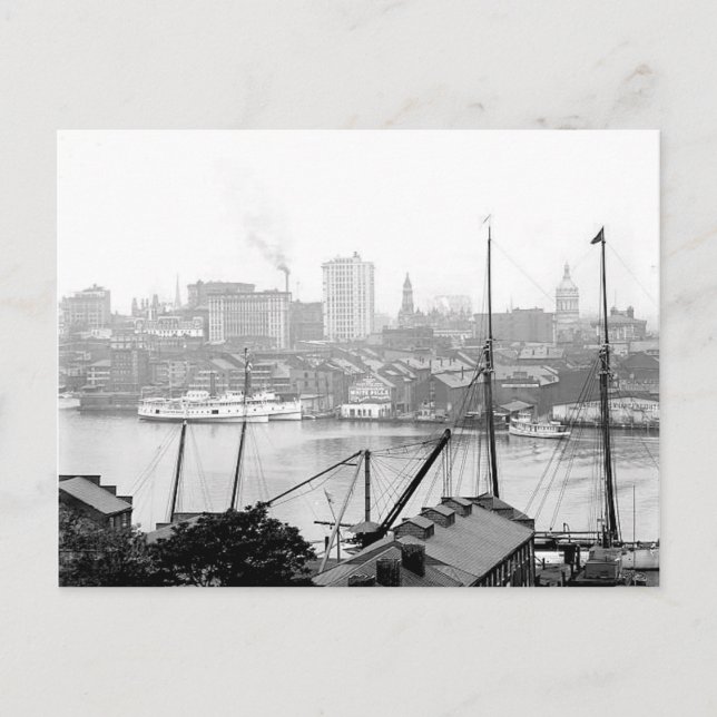 Carte postale Baltimore Maryland 1903 (Devant)