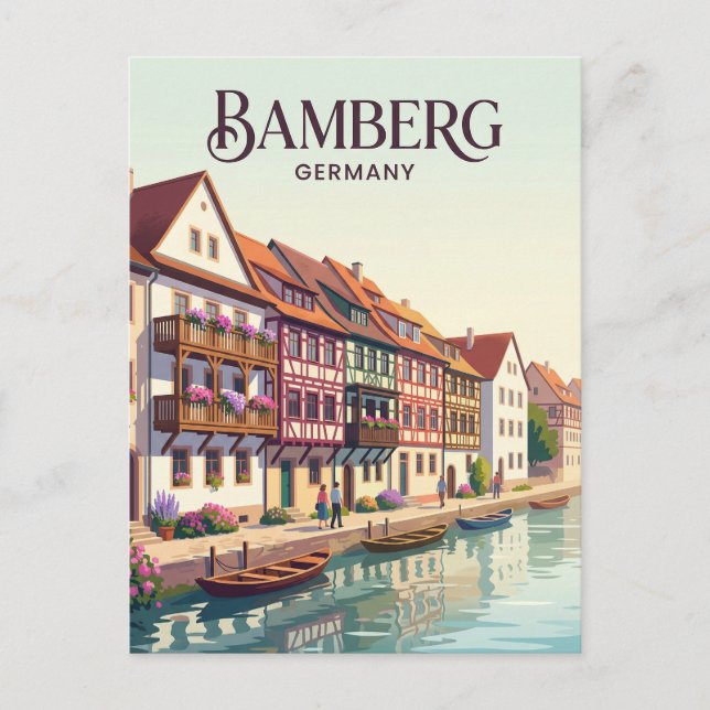 Carte Postale Bamberg Allemagne (Devant)