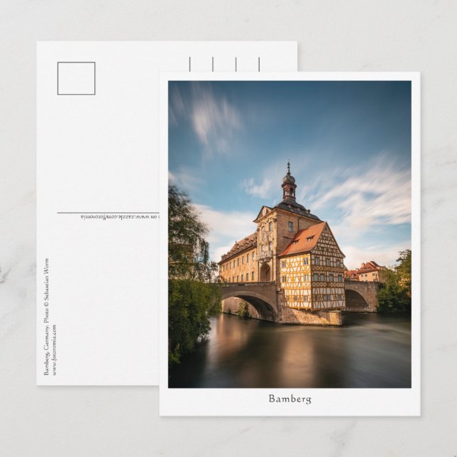 Carte Postale Bamberg Allemagne (Devant / Derrière)