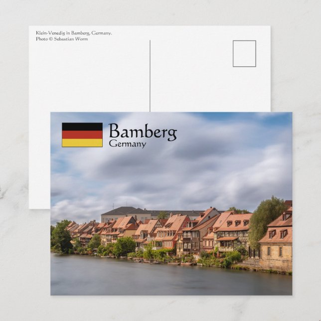 Carte Postale Bamberg Allemagne (Devant / Derrière)