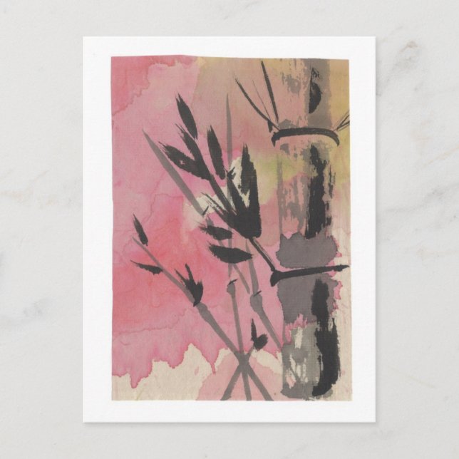 Carte Postale Bambou (Devant)