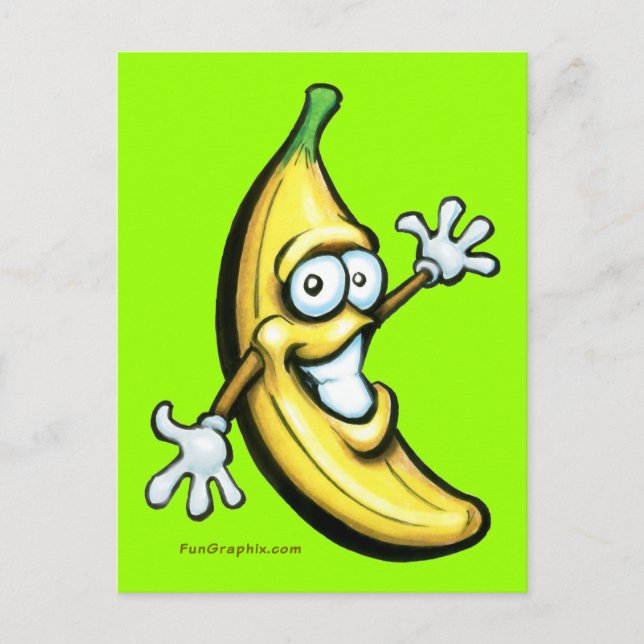 Carte Postale Banane (Devant)