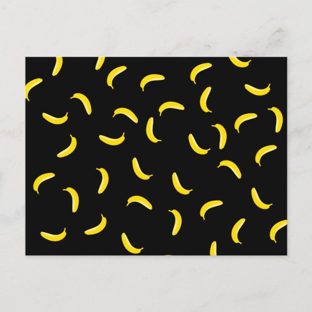 Carte Postale Banane noire (Devant)