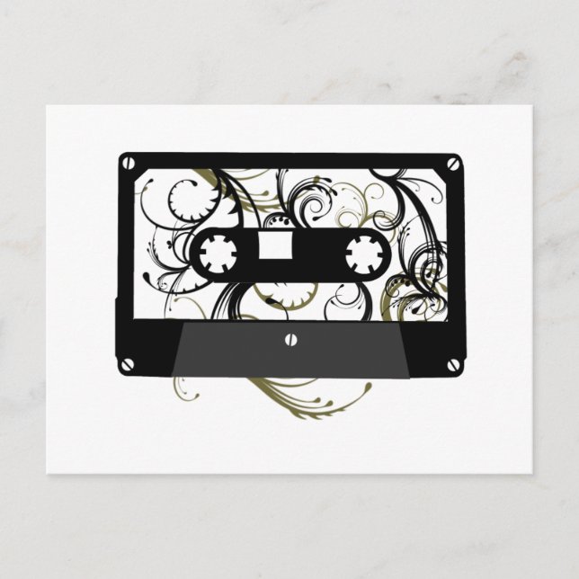 Carte Postale Bande Cassette (Devant)