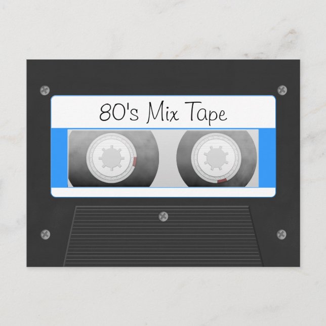 Carte Postale Bande Cassette (Devant)