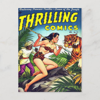 Carte Postale Bande dessinée excitante 71