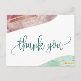 Carte Postale Banded Gemstone | Mauve Merci
