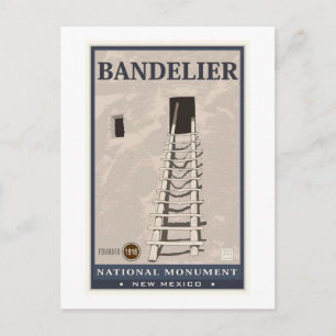 Carte Postale Bandelier Monument National 1