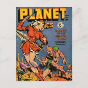 Carte Postale bandes dessinées vintages -