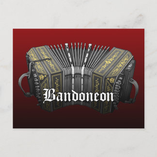 Carte Postale Bandoneon