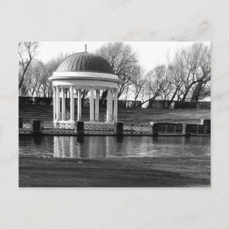 Carte Postale Bandstand, Stanley Park B/W