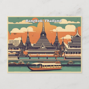 Carte postale Bangkok, Thaïlande