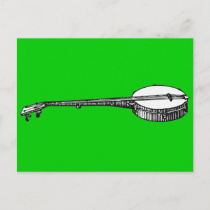 Carte Postale Banjo
