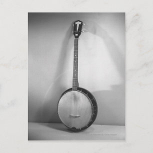 Carte Postale Banjo B&W