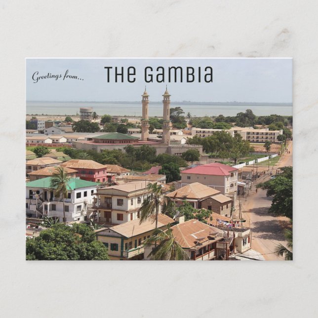 Carte Postale Banjul La Gambie (Devant)