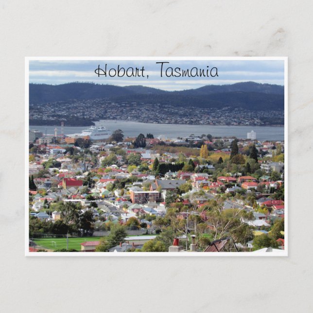 Carte Postale banlieue de hobart (Devant)