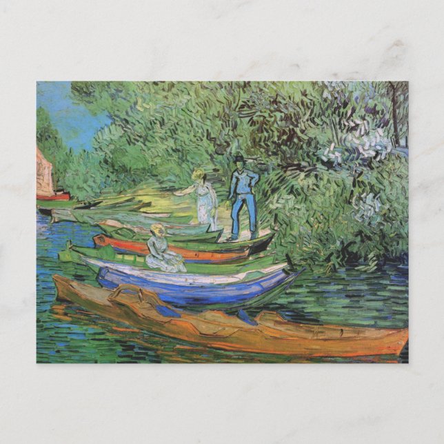 Carte Postale Banque d'Oise à Auvers, Vincent van Gogh (Devant)