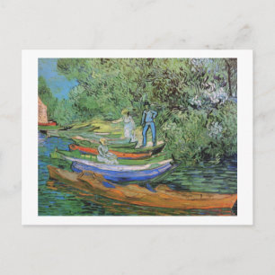 Carte Postale Banque d'Oise à Auvers, Vincent van Gogh