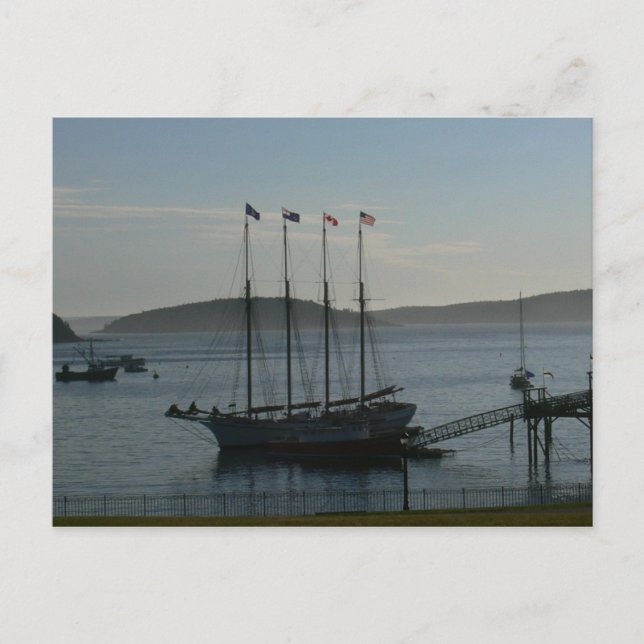 Carte Postale Bar Harbour - Le Margaret Todd (Devant)