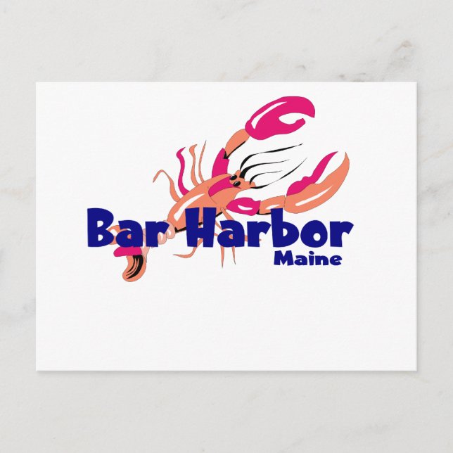 Carte Postale Bar Harbour, Maine (Devant)