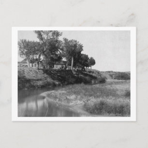Carte Postale Bar Tee Ranch sur le ruisseau Casquette Photo