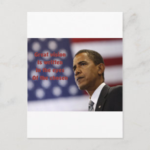 Carte Postale Barack Obama Choisi