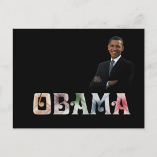 Carte Postale Barack Obama Design