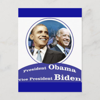 Carte Postale BARACK OBAMA Dons D'Inauguration Présidentielle
