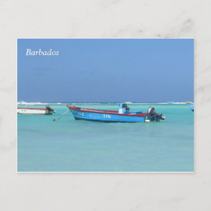 Carte postale Barbados Ocean Boats