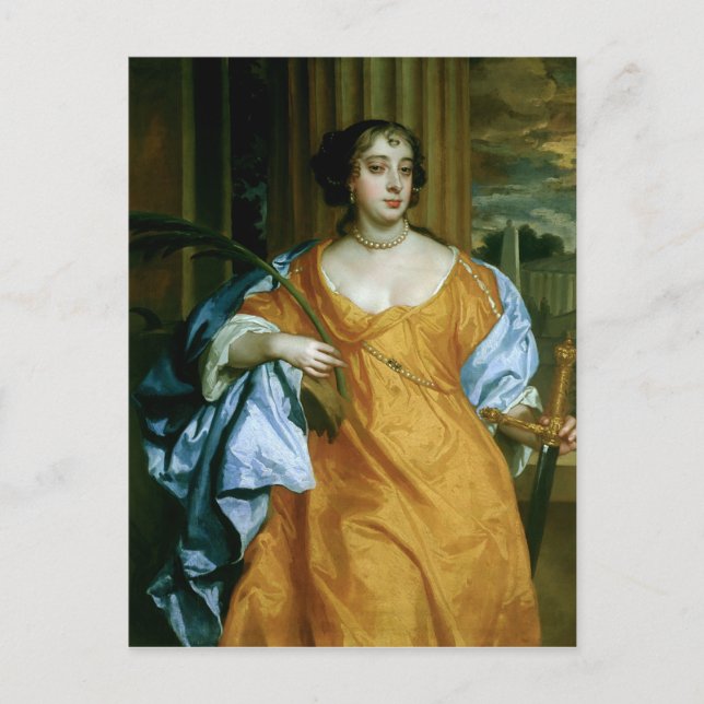 Carte Postale Barbara Villiers duchesse de Cleveland (Devant)