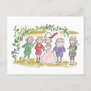 Carte Postale Barbier de Séville, Mariage