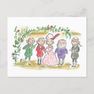 Carte Postale Barbier de Séville, Mariage