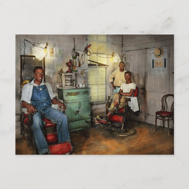 Carte Postale Barbier - Propriété familiale 1942 (Devant)