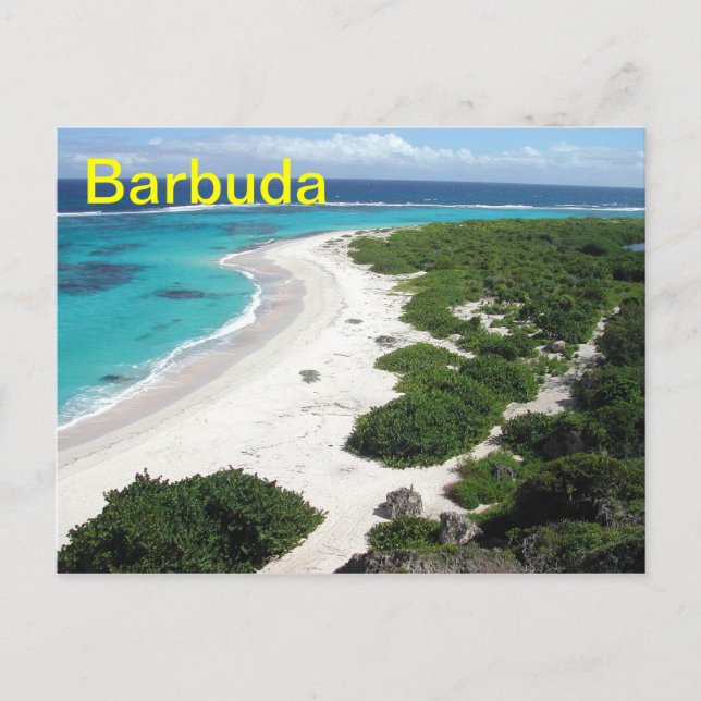 Carte postale Barbuda (Devant)