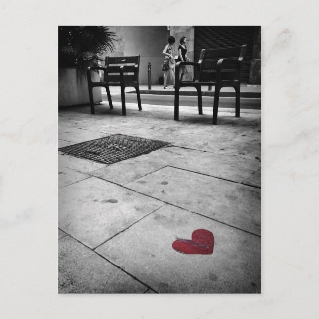 Carte Postale Barcelona Love (Devant)