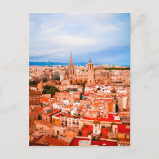 Carte Postale Barcelone