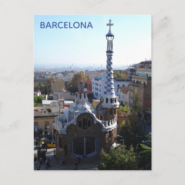 Carte postale Barcelone (Devant)