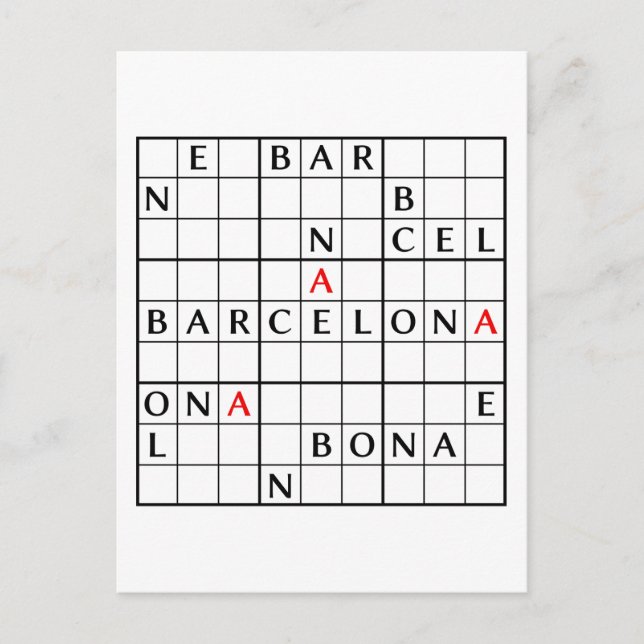 CARTE POSTALE BARCELONE (Devant)