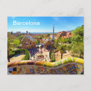 Carte postale Barcelone