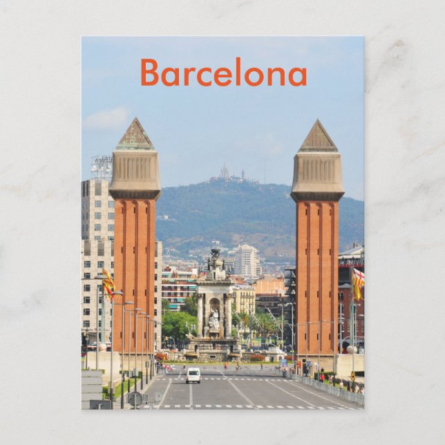 Carte Postale Barcelone (Devant)