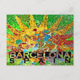 Carte Postale Barcelone