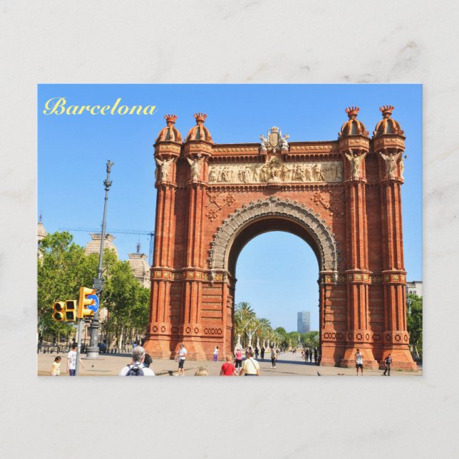 Carte Postale Barcelone (Devant)