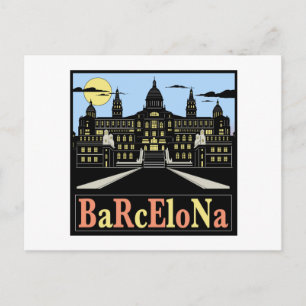 Carte postale Barcelone