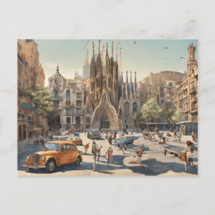 Carte Postale Barcelone (3)