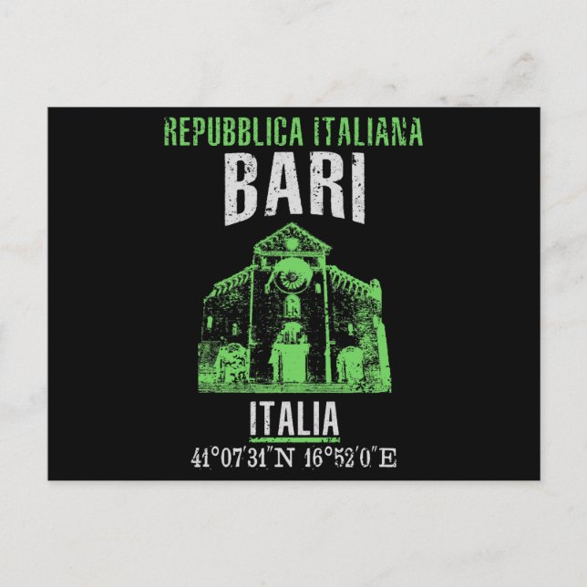 Carte Postale Bari (Devant)