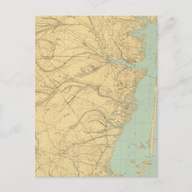 Carte Postale Barnegat, New Jersey (Devant)