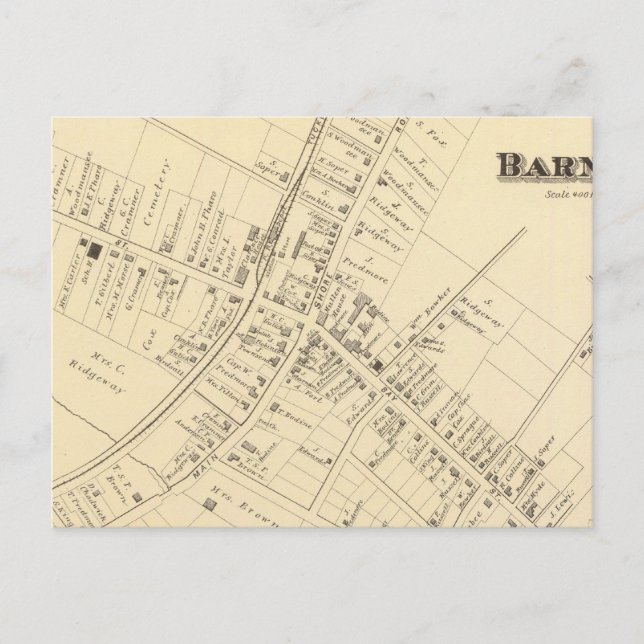 Carte Postale Barnegat, New Jersey 2 (Devant)